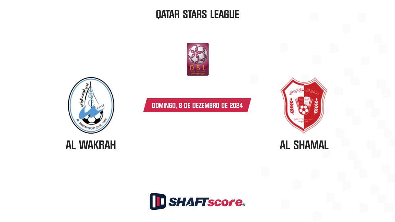 Palpite: Al Wakrah vs Al Shamal