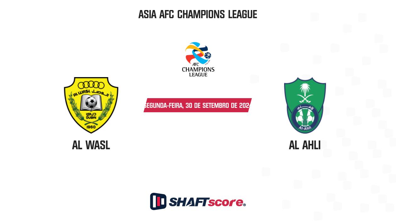 Palpite: Al Wasl vs Al Ahli