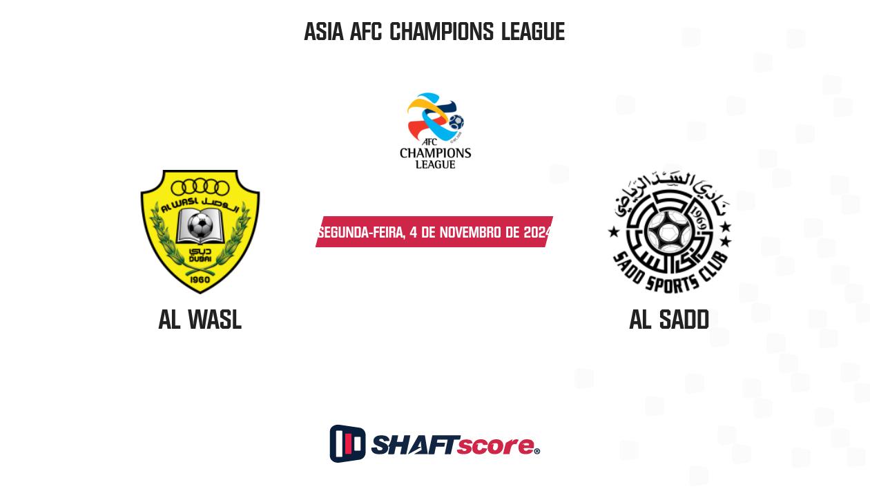 Palpite: Al Wasl vs Al Sadd