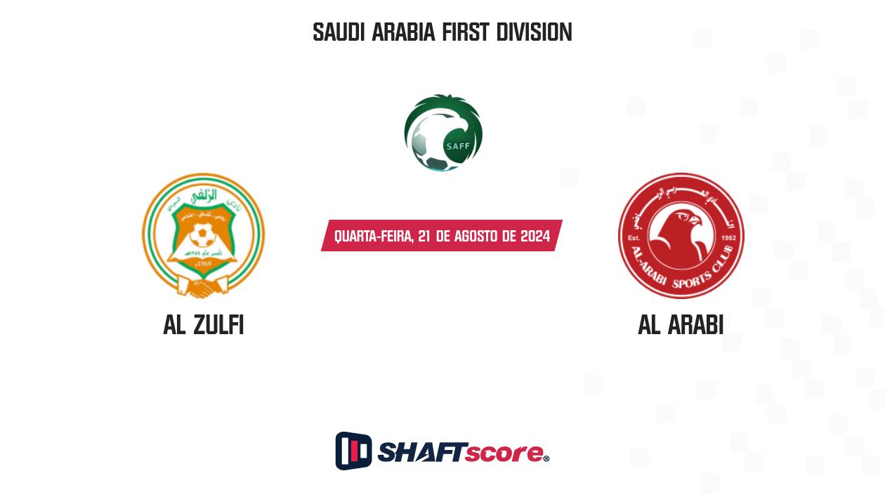 Palpite: Al Zulfi vs Al Arabi