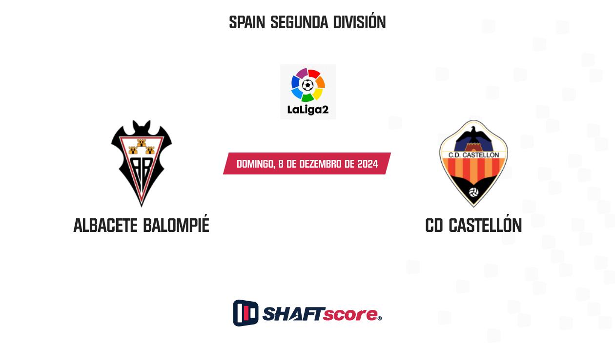 Palpite: Albacete Balompié vs CD Castellón