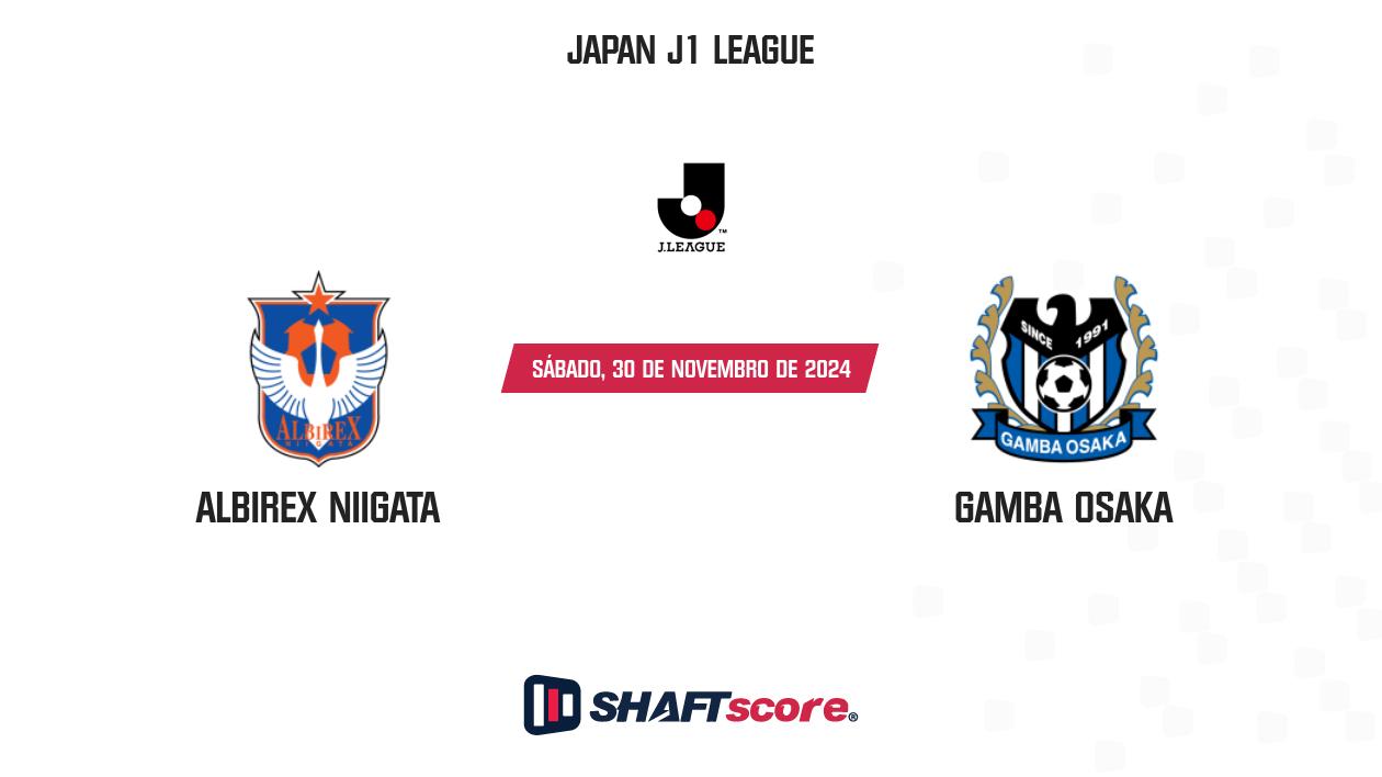 Palpite: Albirex Niigata vs Gamba Osaka