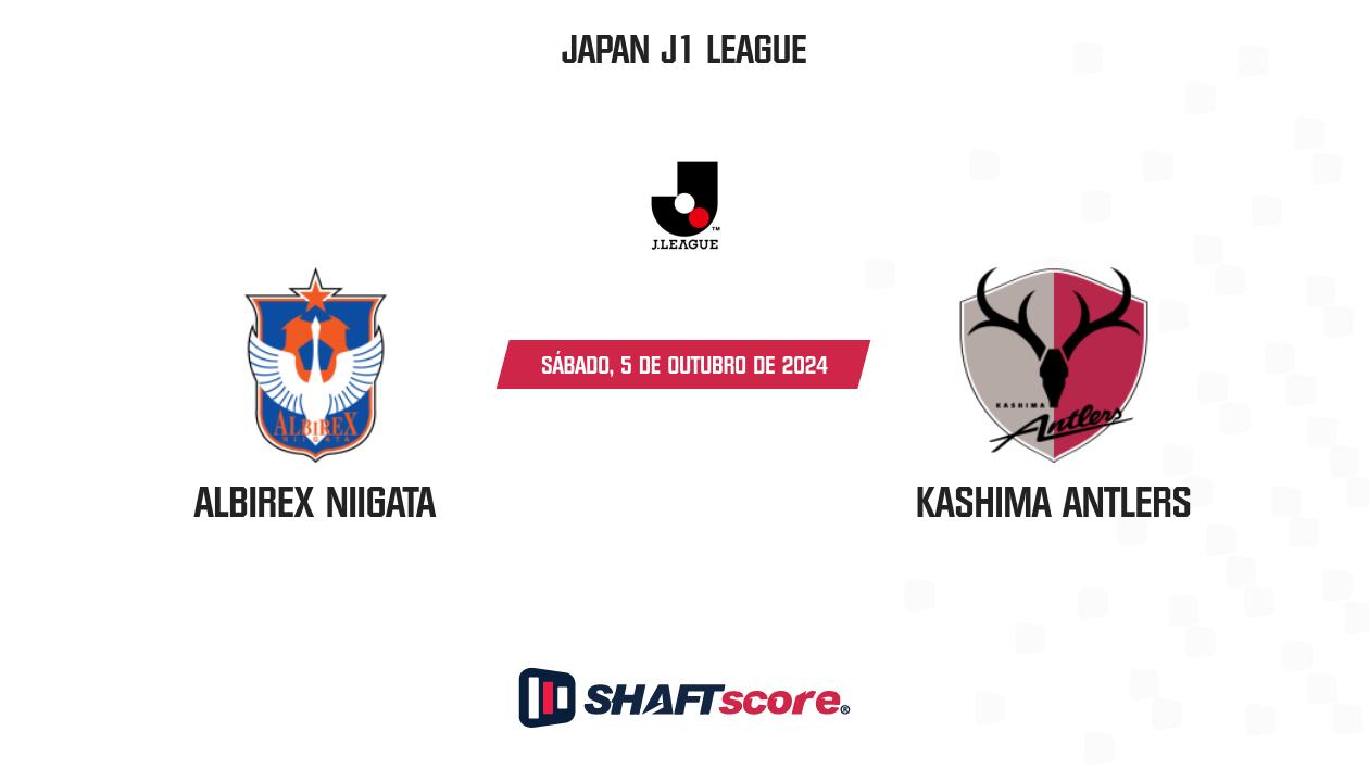 Palpite: Albirex Niigata vs Kashima Antlers