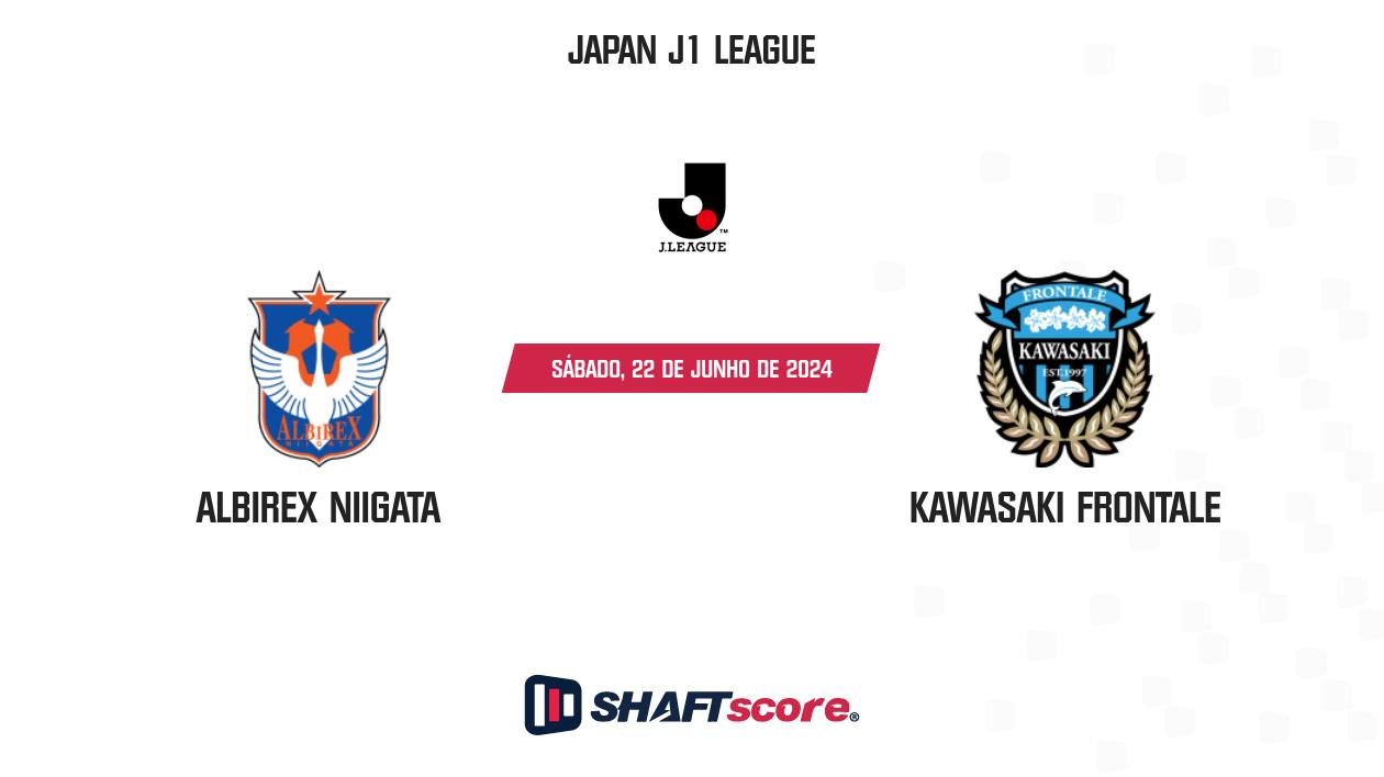 Palpite: Albirex Niigata vs Kawasaki Frontale