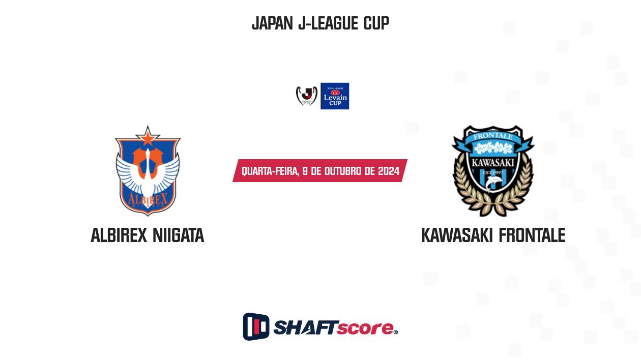 Palpite: Albirex Niigata vs Kawasaki Frontale