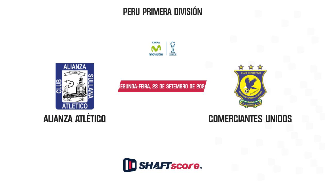 Palpite: Alianza Atlético vs Comerciantes Unidos