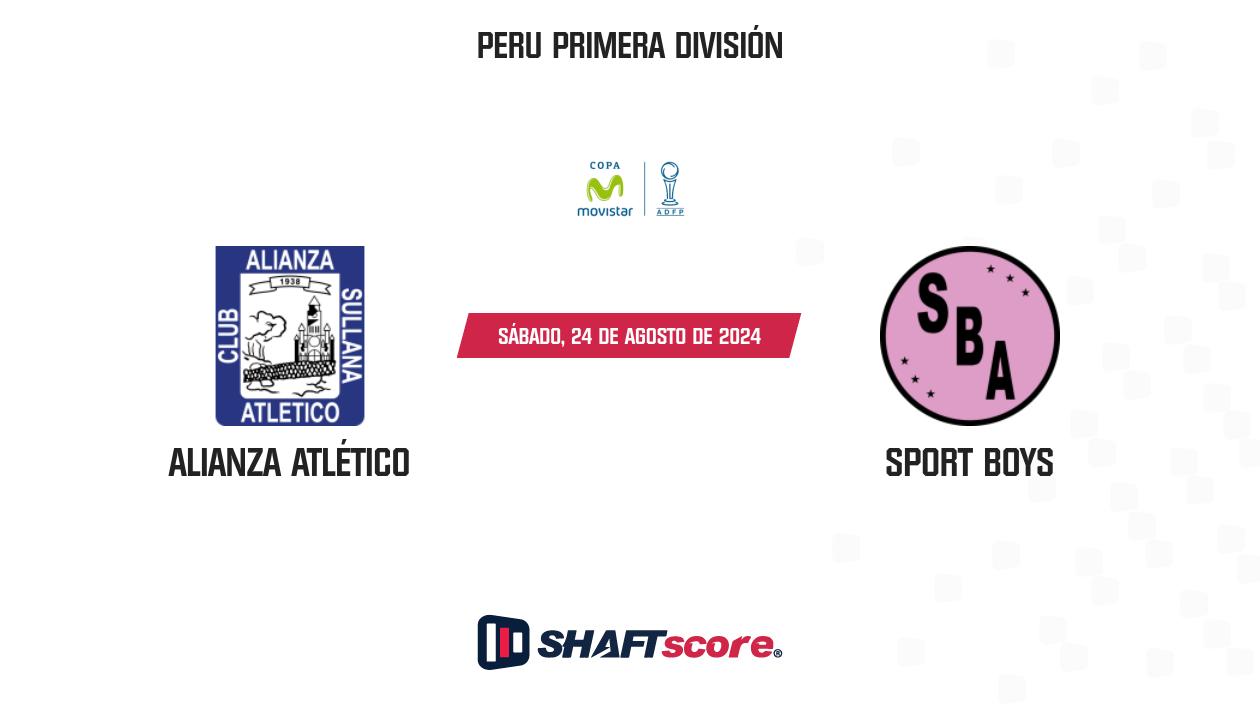 Palpite: Alianza Atlético vs Sport Boys