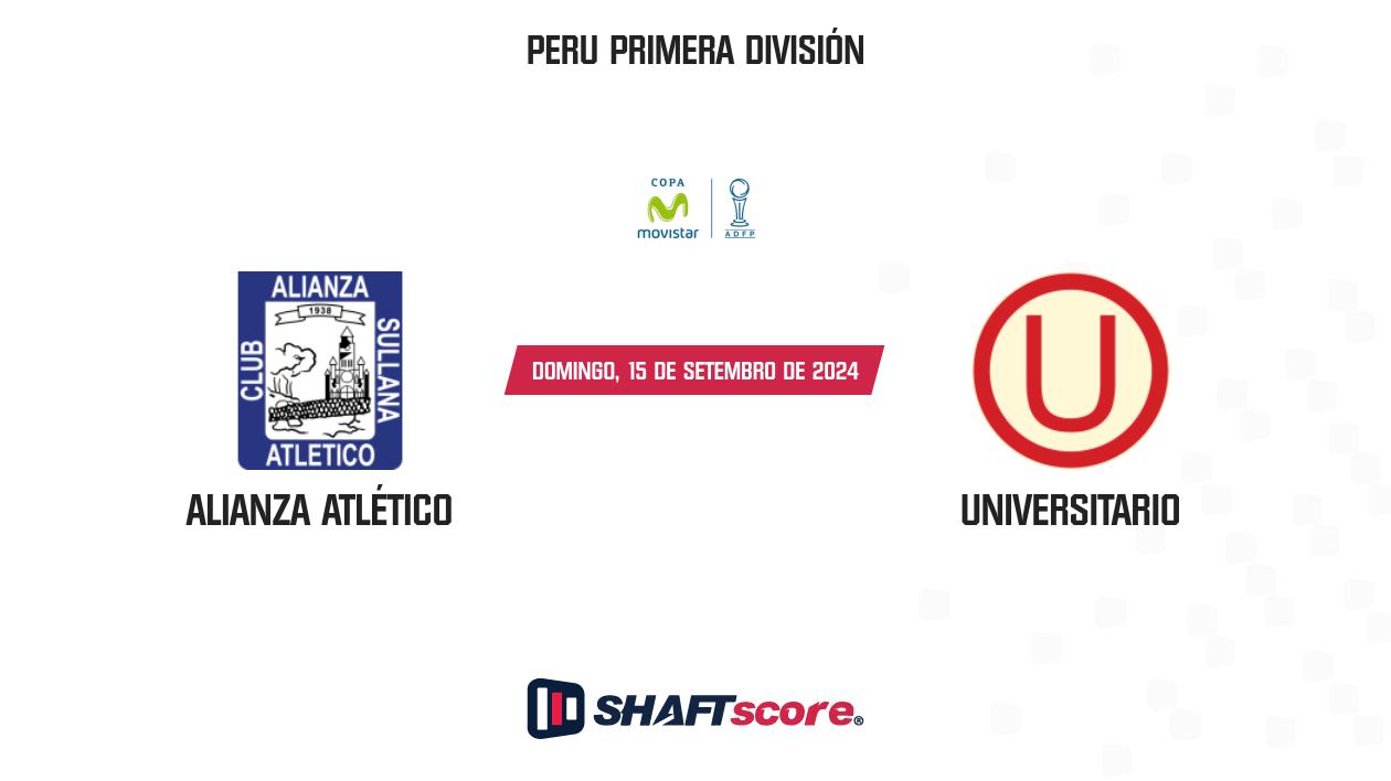 Palpite: Alianza Atlético vs Universitario