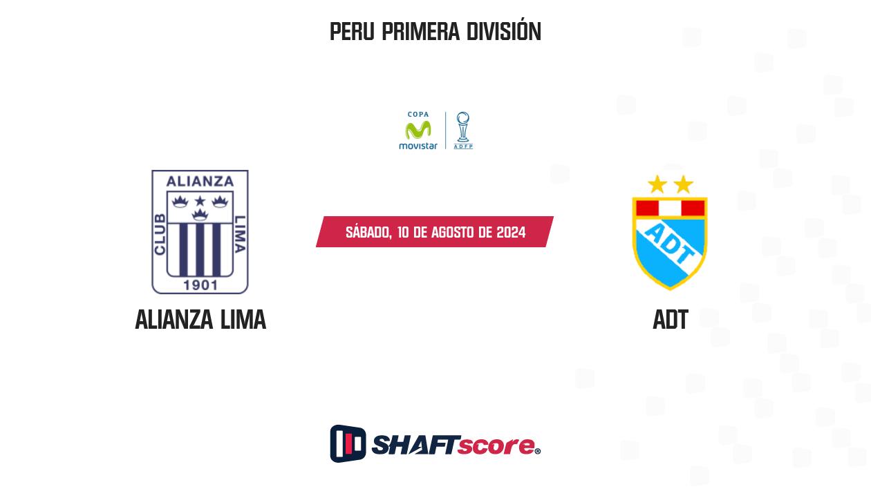 Palpite: Alianza Lima vs ADT