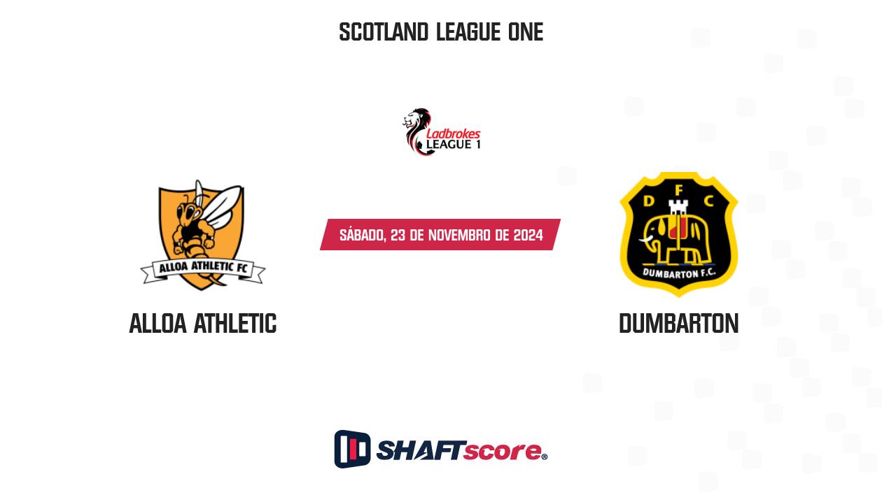 Palpite: Alloa Athletic vs Dumbarton