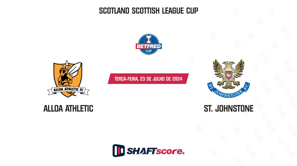 Palpite: Alloa Athletic vs St. Johnstone