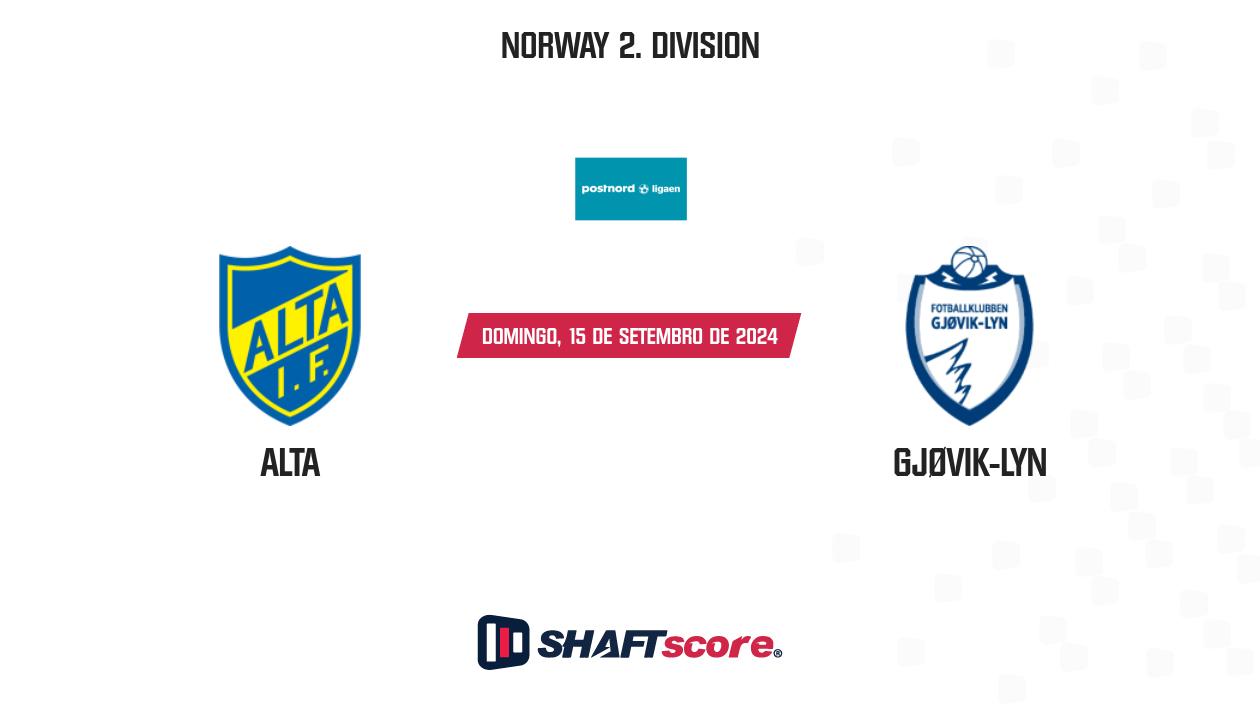 Palpite: Alta vs Gjøvik-Lyn