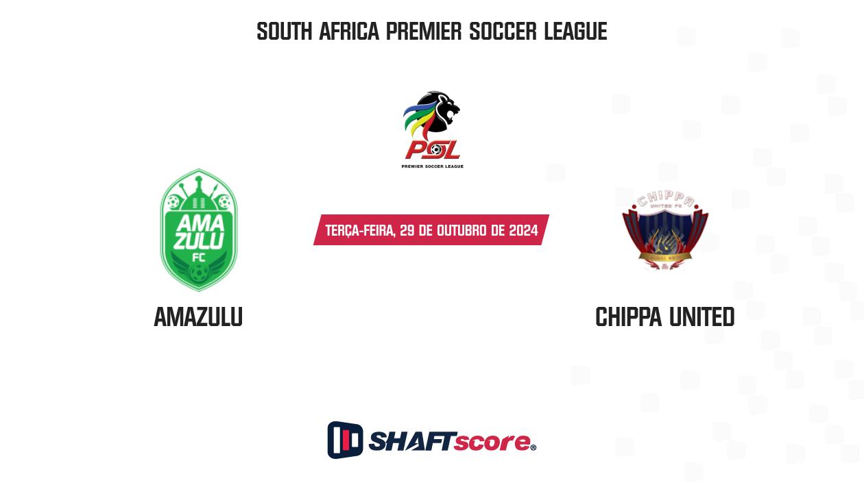 Palpite: AmaZulu vs Chippa United