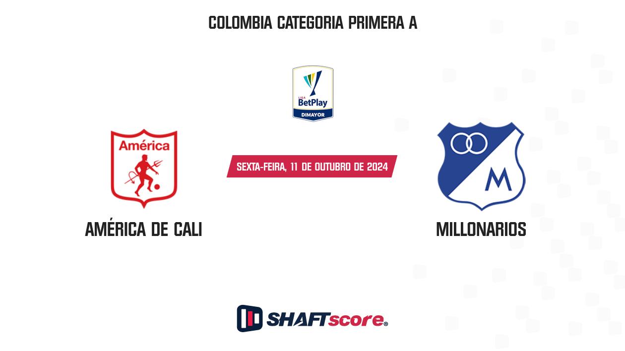 Palpite: América de Cali vs Millonarios