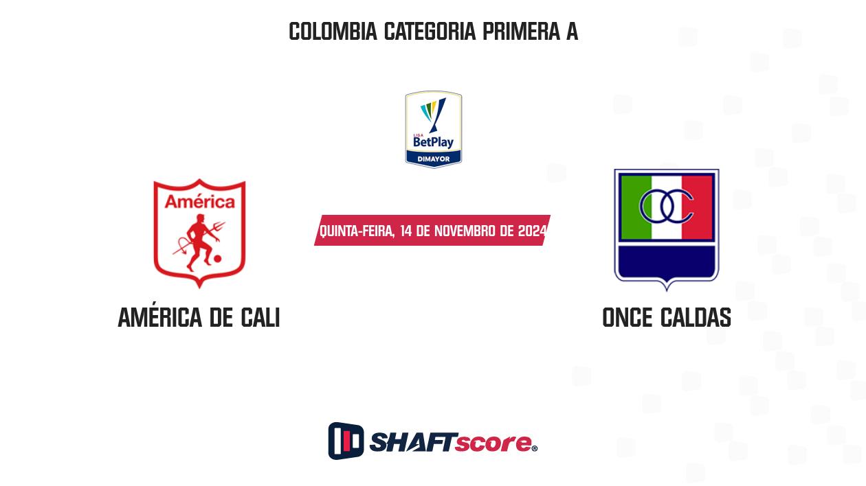 Palpite: América de Cali vs Once Caldas