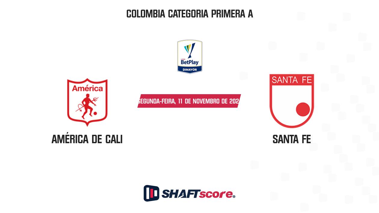 Palpite: América de Cali vs Santa Fe