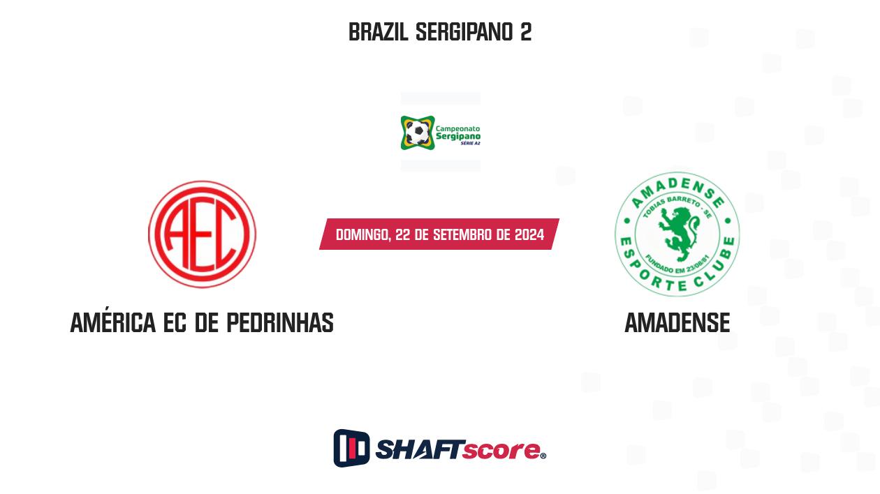 Palpite: América EC de Pedrinhas vs Amadense