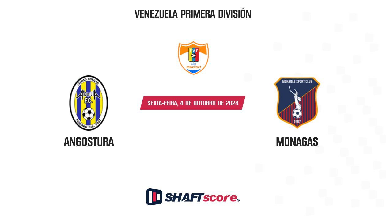 Palpite: Angostura vs Monagas