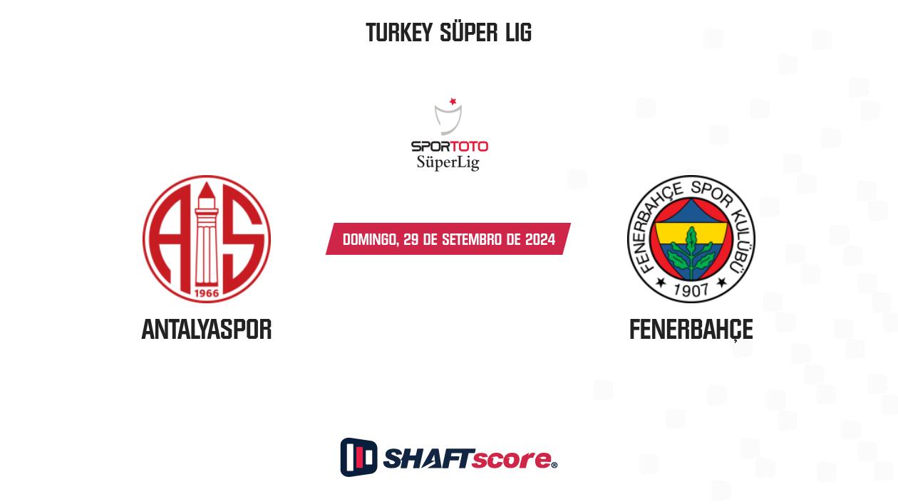 Palpite: Antalyaspor vs Fenerbahçe