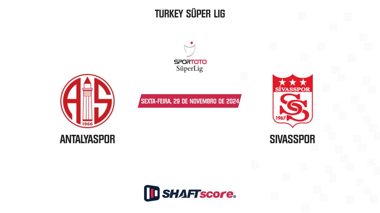 Palpite: Antalyaspor vs Sivasspor