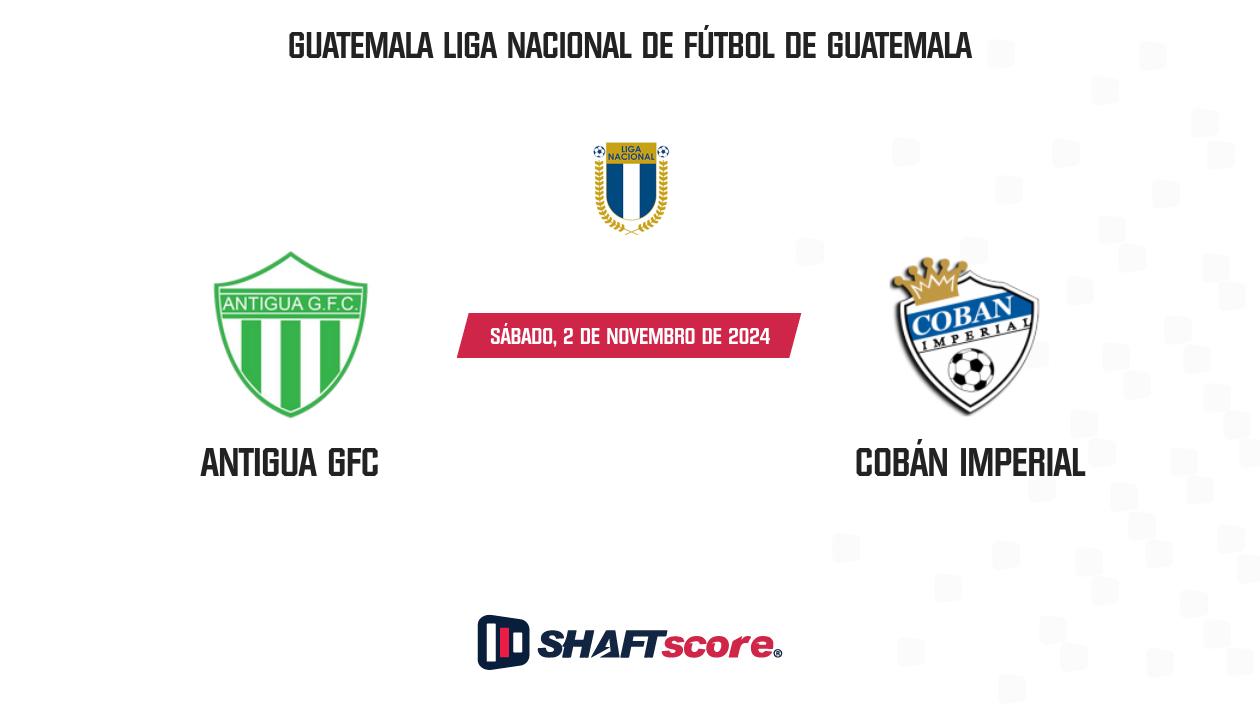 Palpite: Antigua GFC vs Cobán Imperial