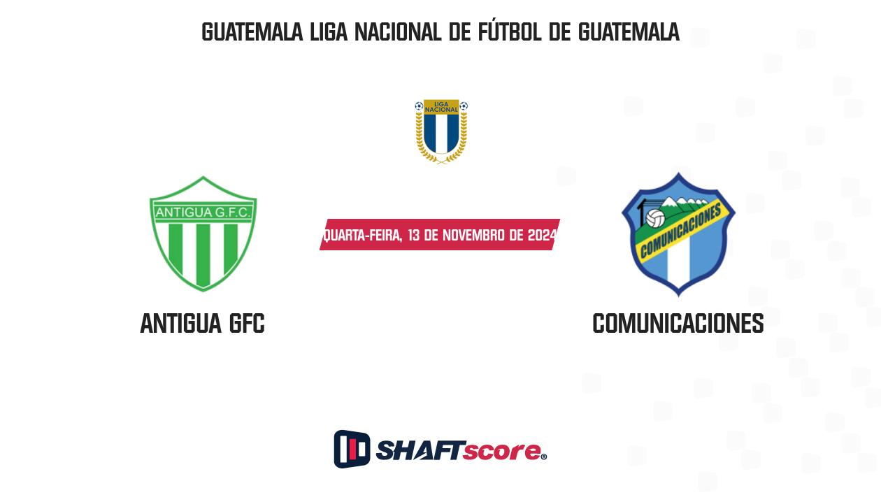 Palpite: Antigua GFC vs Comunicaciones