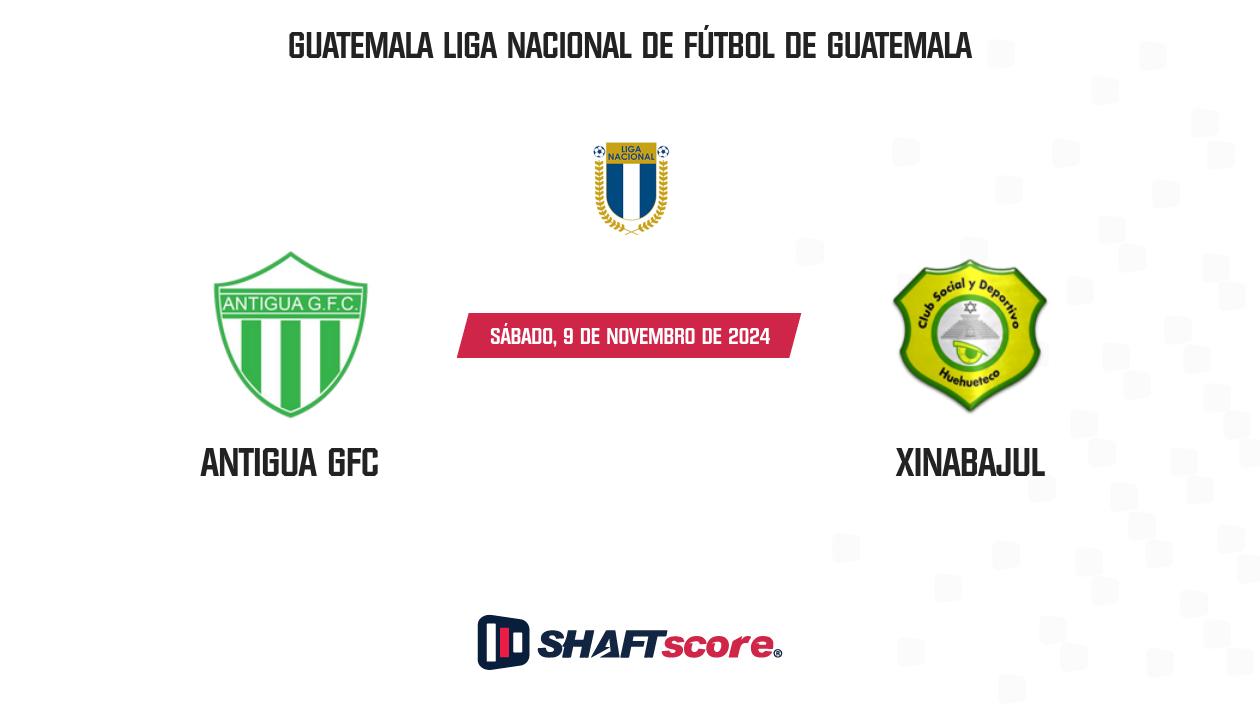 Palpite: Antigua GFC vs Xinabajul