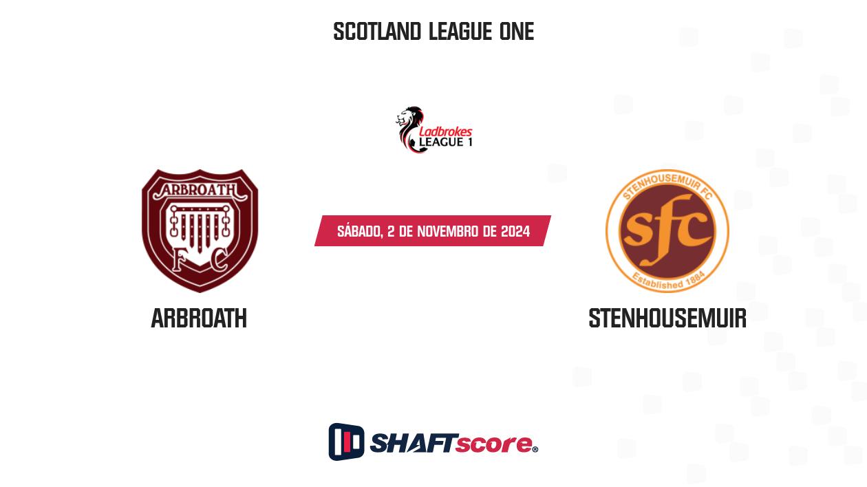 Palpite: Arbroath vs Stenhousemuir