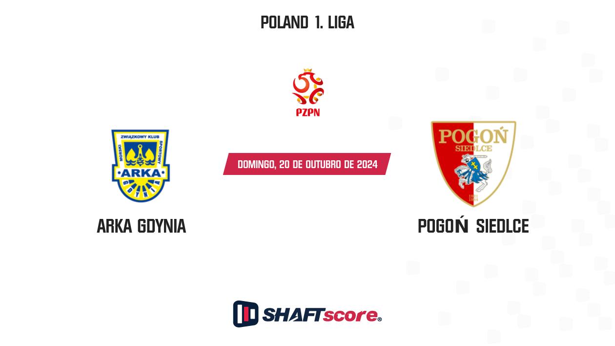 Palpite: Arka Gdynia vs Pogoń Siedlce