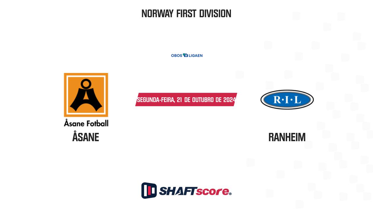 Palpite: Åsane vs Ranheim