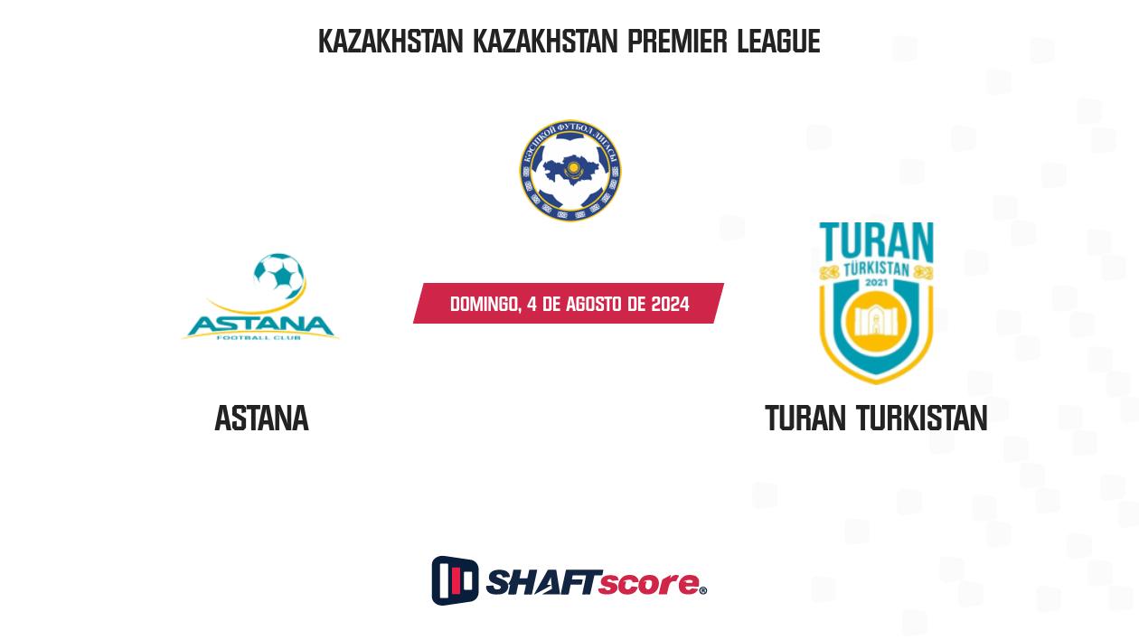 Palpite: Astana vs Turan Turkistan