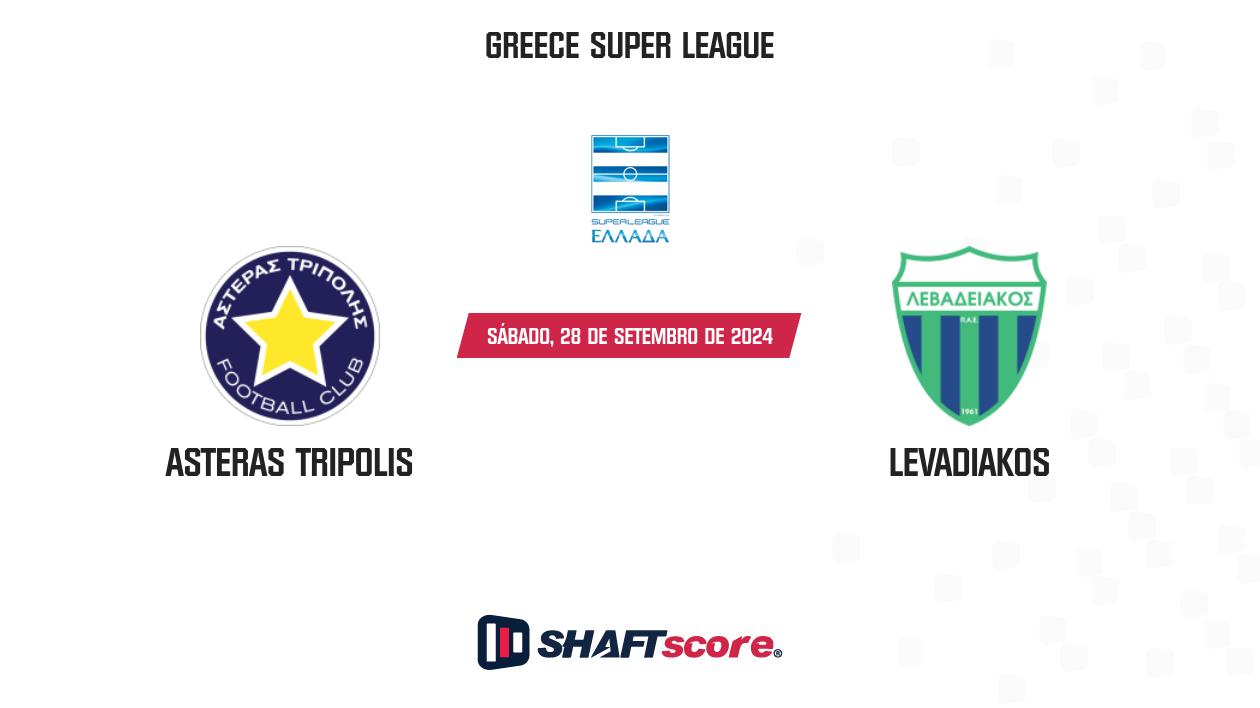 Palpite: Asteras Tripolis vs Levadiakos