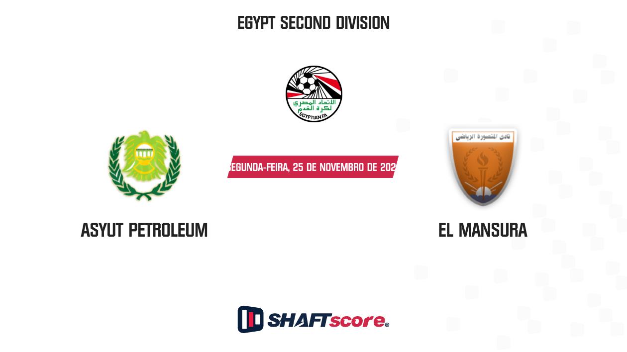 Palpite: Asyut Petroleum vs El Mansura