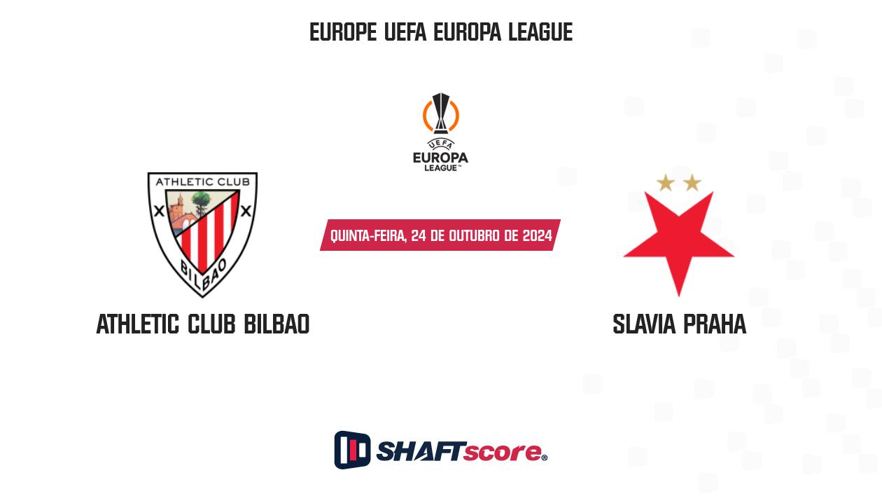 Palpite: Athletic Club Bilbao vs Slavia Praha