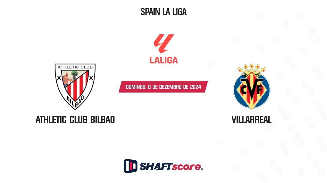 Palpite: Athletic Club Bilbao vs Villarreal