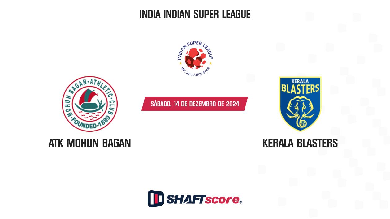 Palpite: ATK Mohun Bagan vs Kerala Blasters