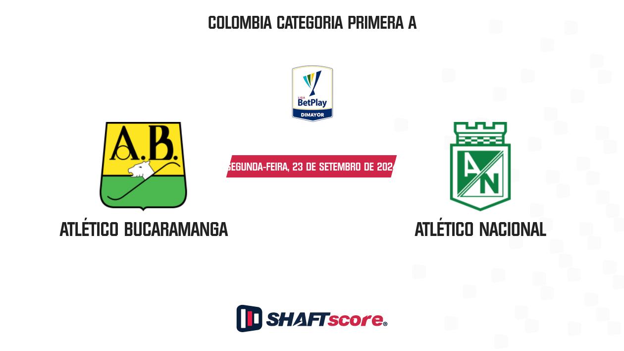 Palpite: Atlético Bucaramanga vs Atlético Nacional