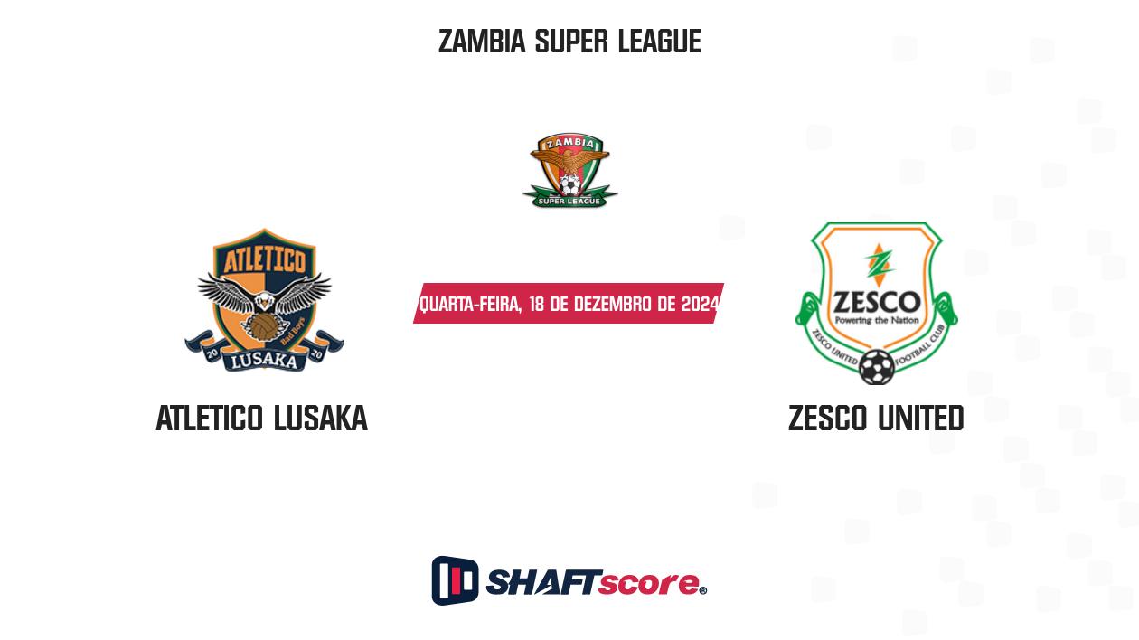 Palpite: Atletico Lusaka vs ZESCO United