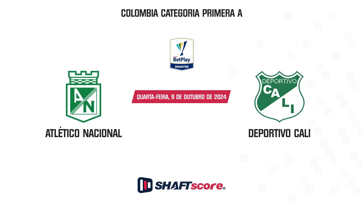 Palpite: Atlético Nacional vs Deportivo Cali