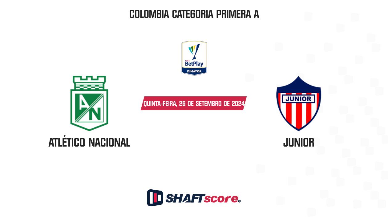 Palpite: Atlético Nacional vs Junior