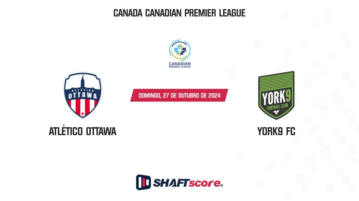 Palpite: Atlético Ottawa vs York9 FC