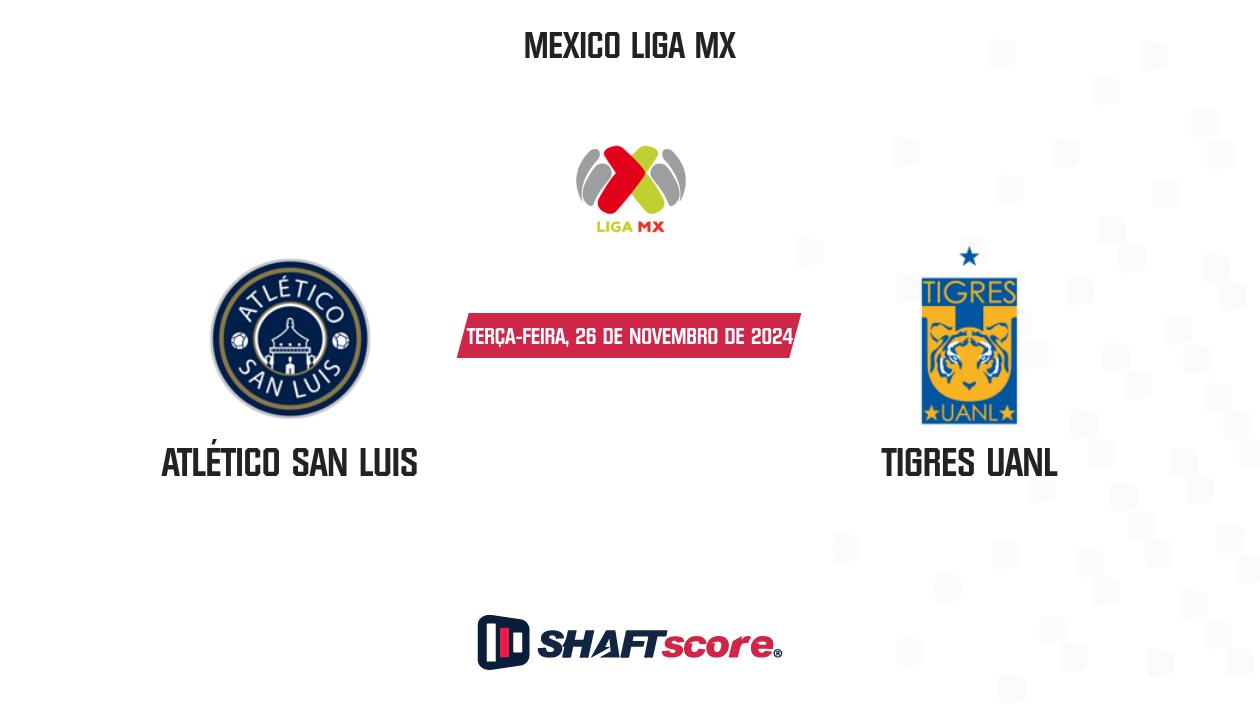 Palpite: Atlético San Luis vs Tigres UANL