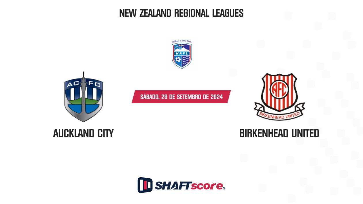 Palpite: Auckland City vs Birkenhead United