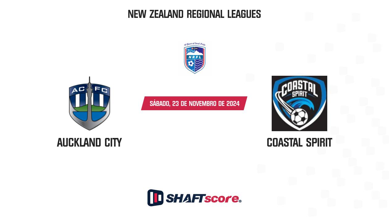 Palpite: Auckland City vs Coastal Spirit