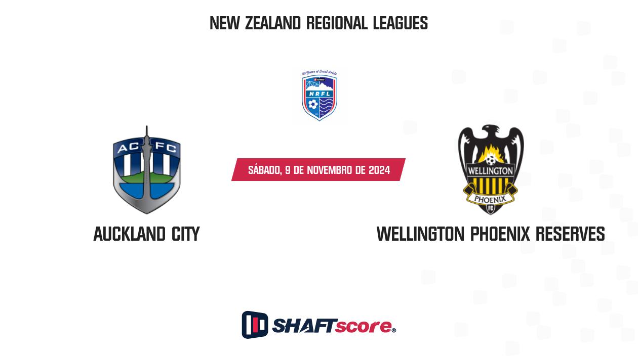 Palpite: Auckland City vs Wellington Phoenix Reserves