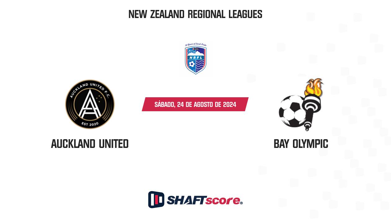 Palpite: Auckland United vs Bay Olympic