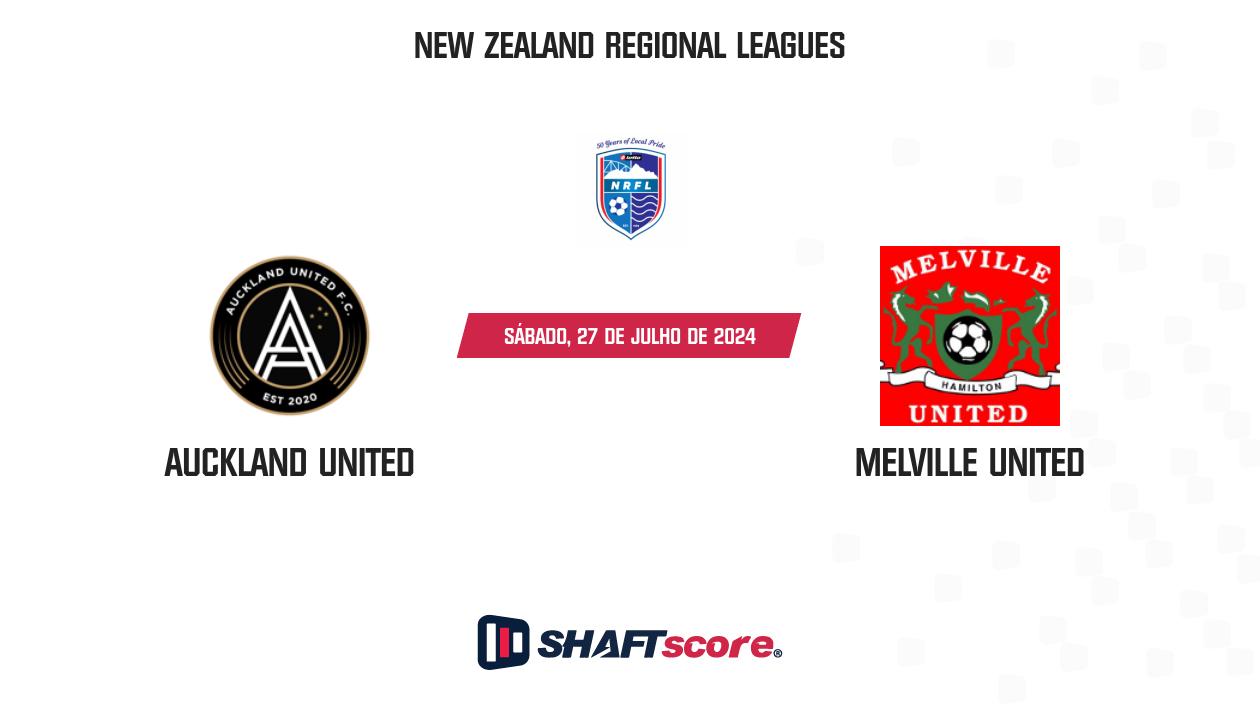 Palpite: Auckland United vs Melville United