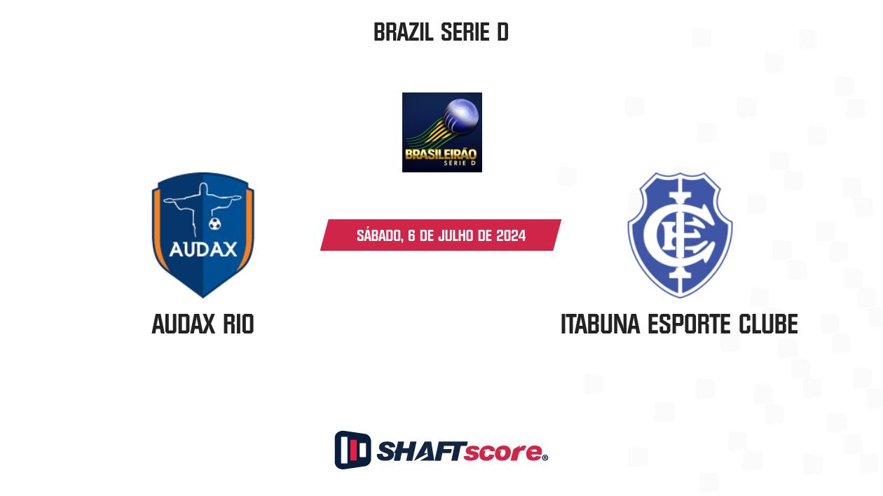 Palpite: Audax Rio vs Itabuna Esporte Clube