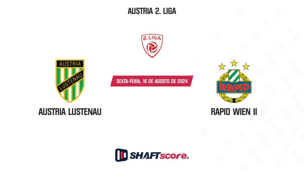 Palpite: Austria Lustenau vs Rapid Wien II