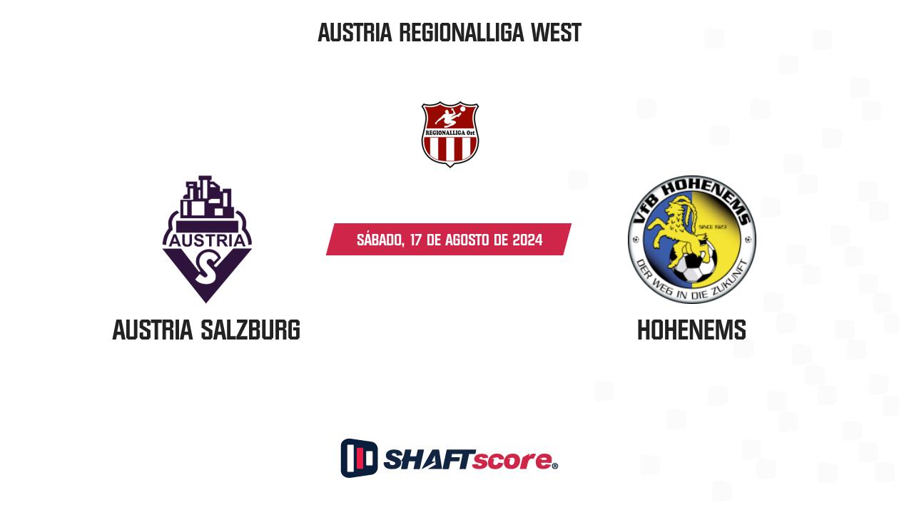 Palpite: Austria Salzburg vs Hohenems